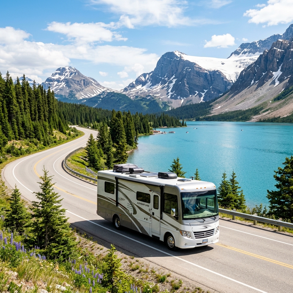 Motorhome en la ruta